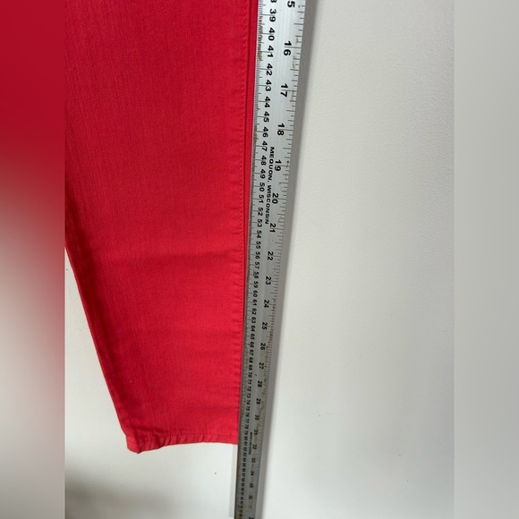 Judy Blue Women’s Straight Leg Red Jeans Size 7 - Picture 3 of 8